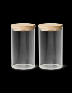 Søstrene Grene Schweiz Küchenzubehör<Aufbewahrungsgläser Mit Deckel 2er-Pack