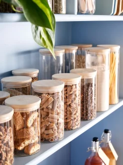 Søstrene Grene Schweiz Küchenzubehör<Aufbewahrungsgläser Mit Deckel 2er-Pack