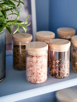 Søstrene Grene Schweiz Küchenzubehör<Aufbewahrungsgläser Mit Deckel 4er-Pack