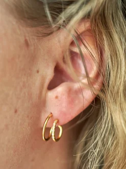 Søstrene Grene Schweiz Ohrringe<Double Swirl Ohrringe