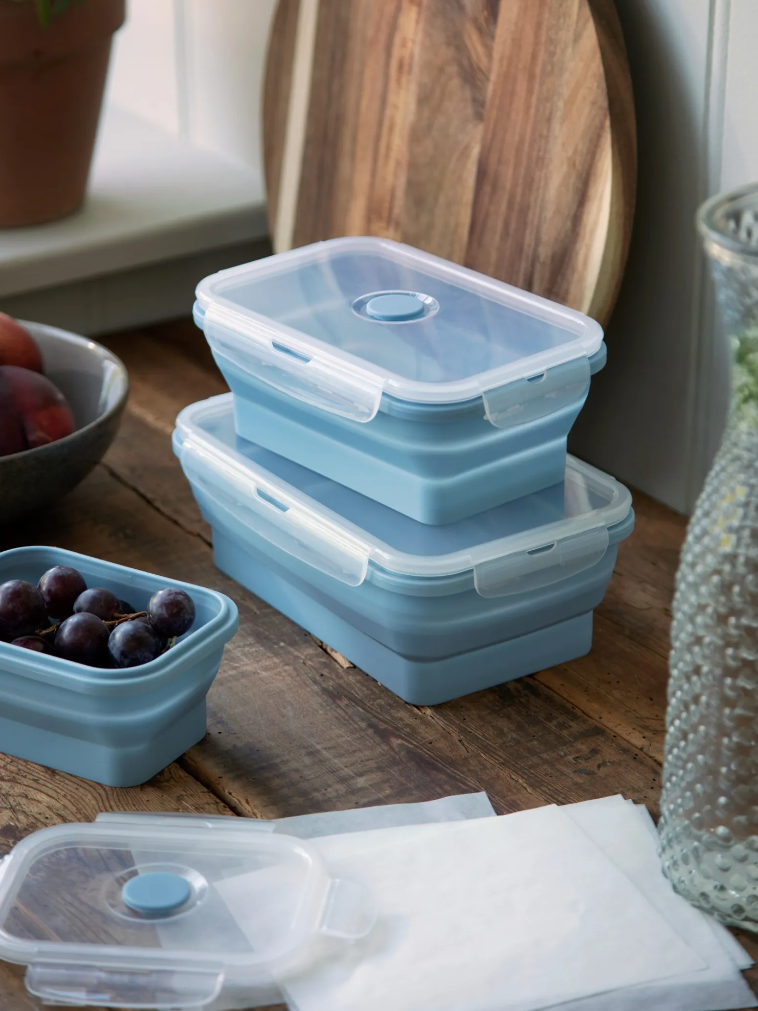 Søstrene Grene Schweiz Küchenzubehör<Faltbarer Lebensmittelbehälter