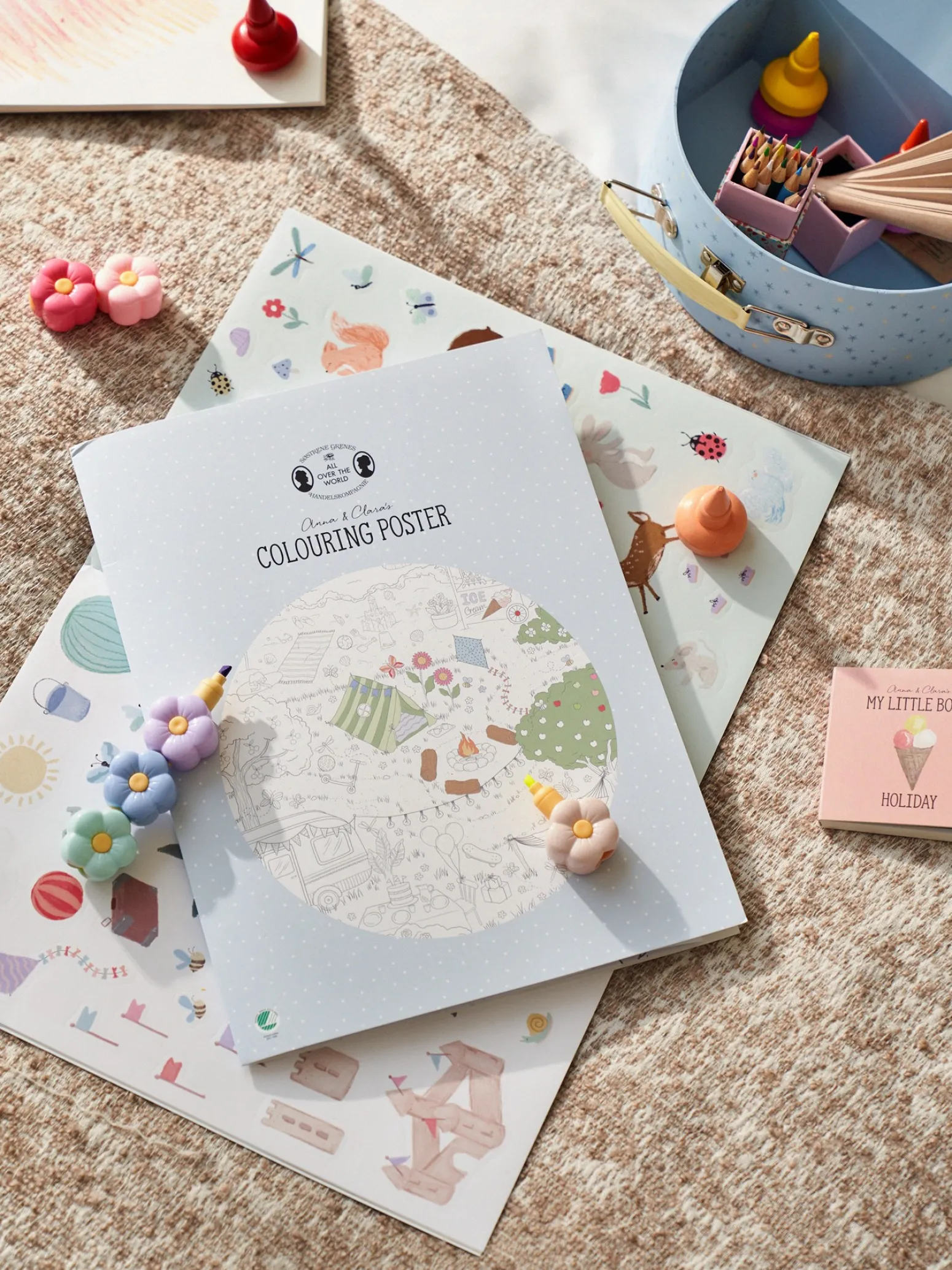 Kinder Søstrene Grene Schweiz Zeichnen Und Malen<Faltbares Ausmalposter