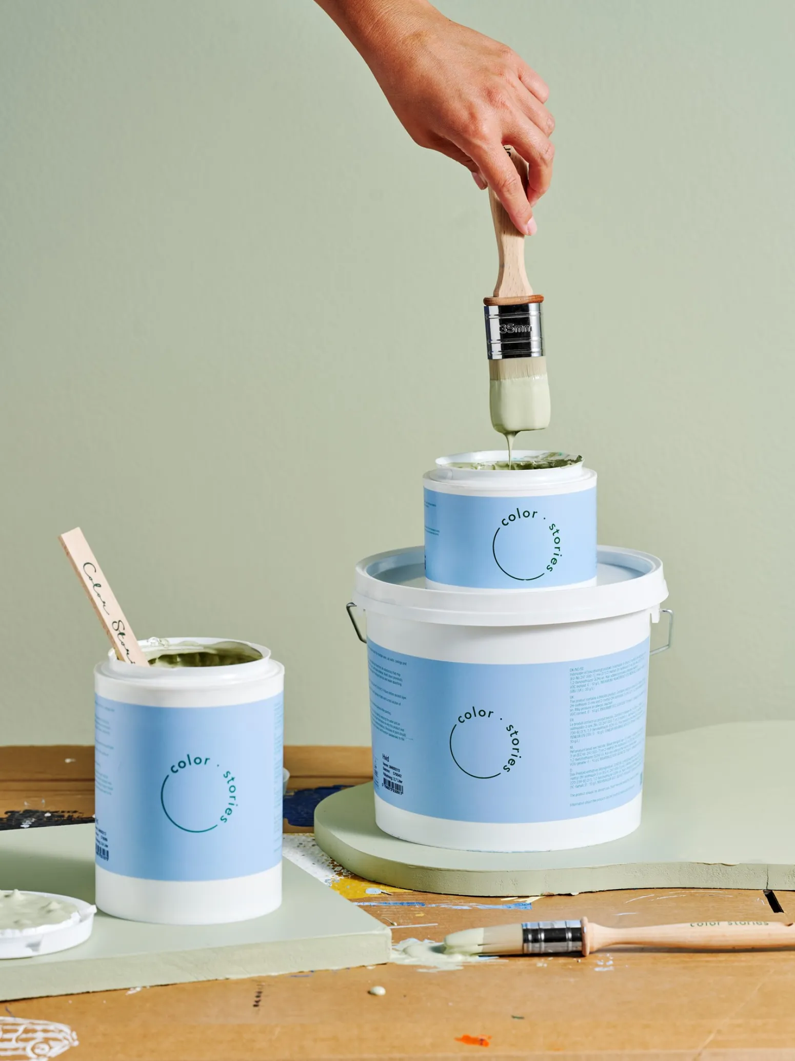 Søstrene Grene Schweiz Hobbyfarben<Farbe Avocado 450 Ml