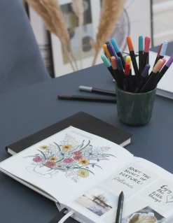 Søstrene Grene Schweiz Schreibwerkzeuge<Filzstift 2 In 1