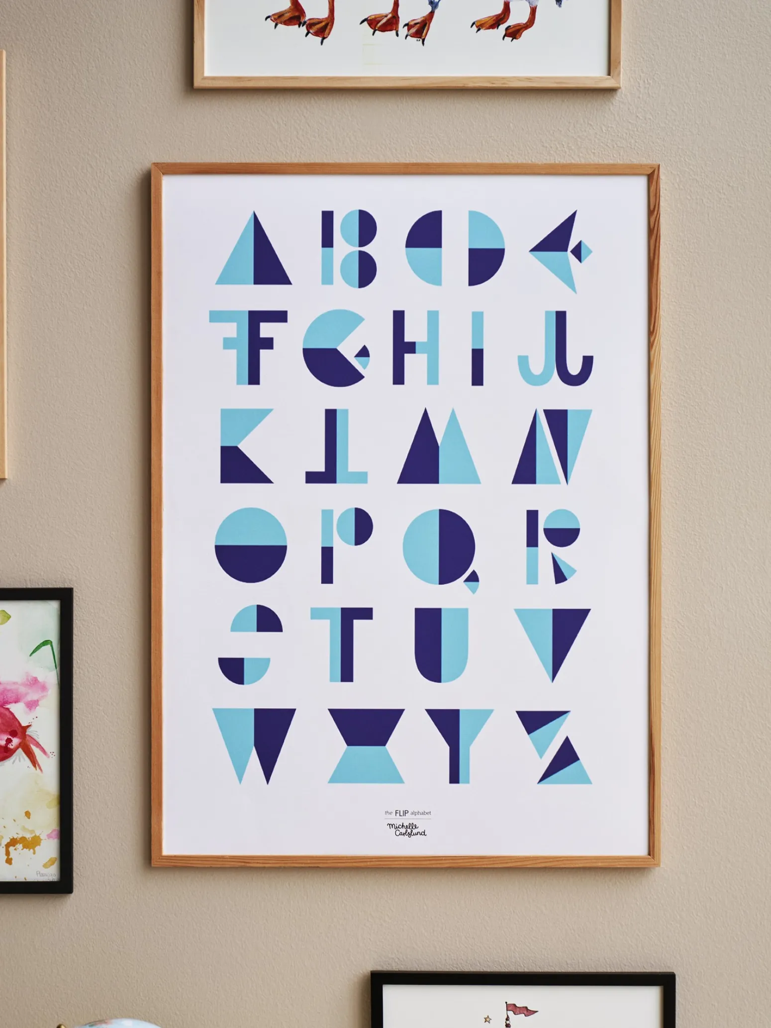 Kinder Søstrene Grene Schweiz Kinderinterieur<Flip Blau 50 X 70