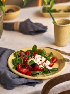 Søstrene Grene Schweiz Geschirr<Flow Fest Teller Ø25,5 - Gelb