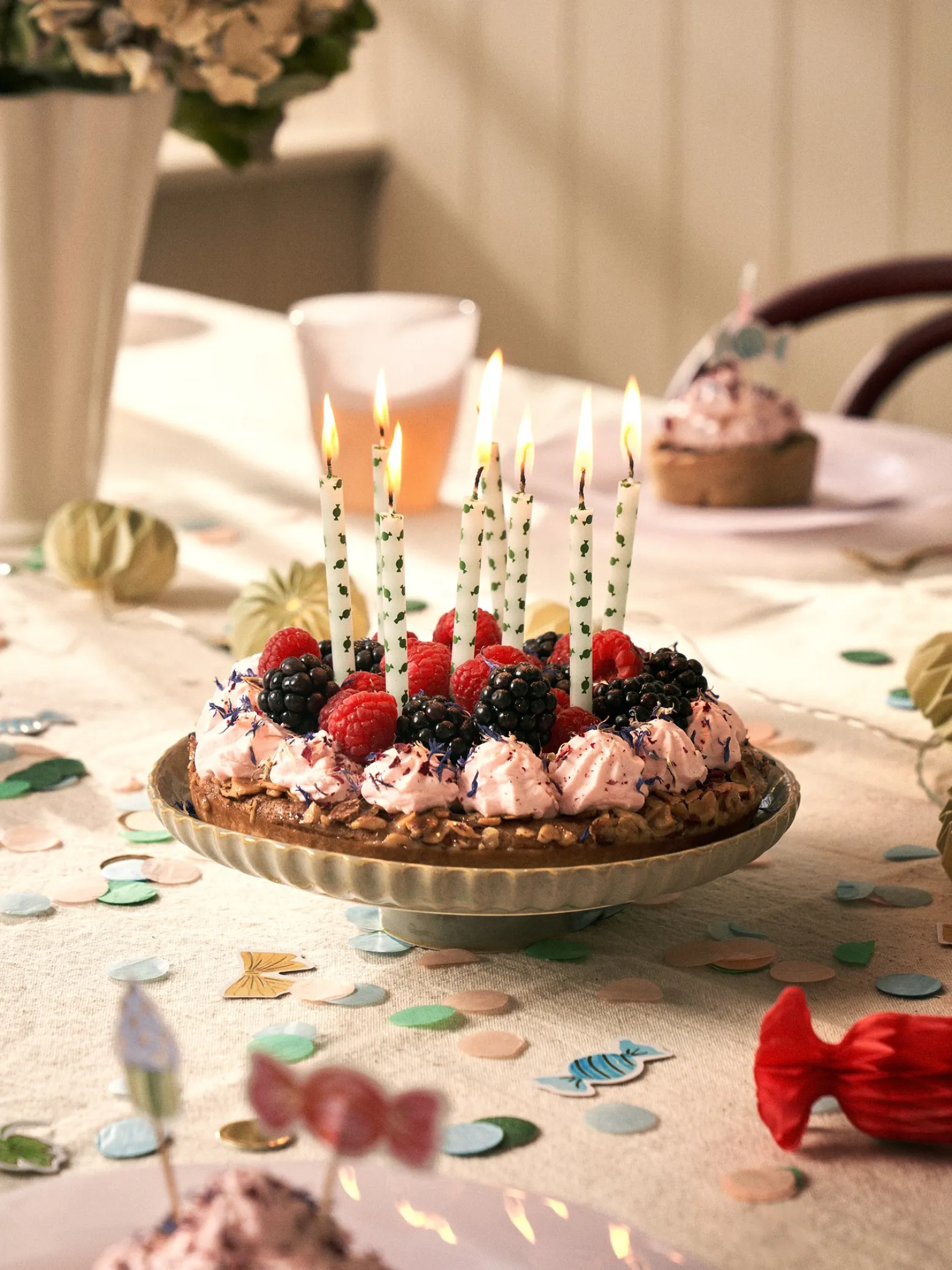 Søstrene Grene Schweiz Partydeko<Geburtstagskerzen