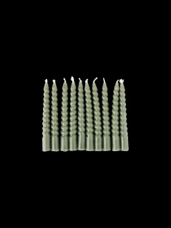 Søstrene Grene Schweiz Kerzen|Stabkerzen<Gedrehte Kerzen 10 Cm 10 Stck.
