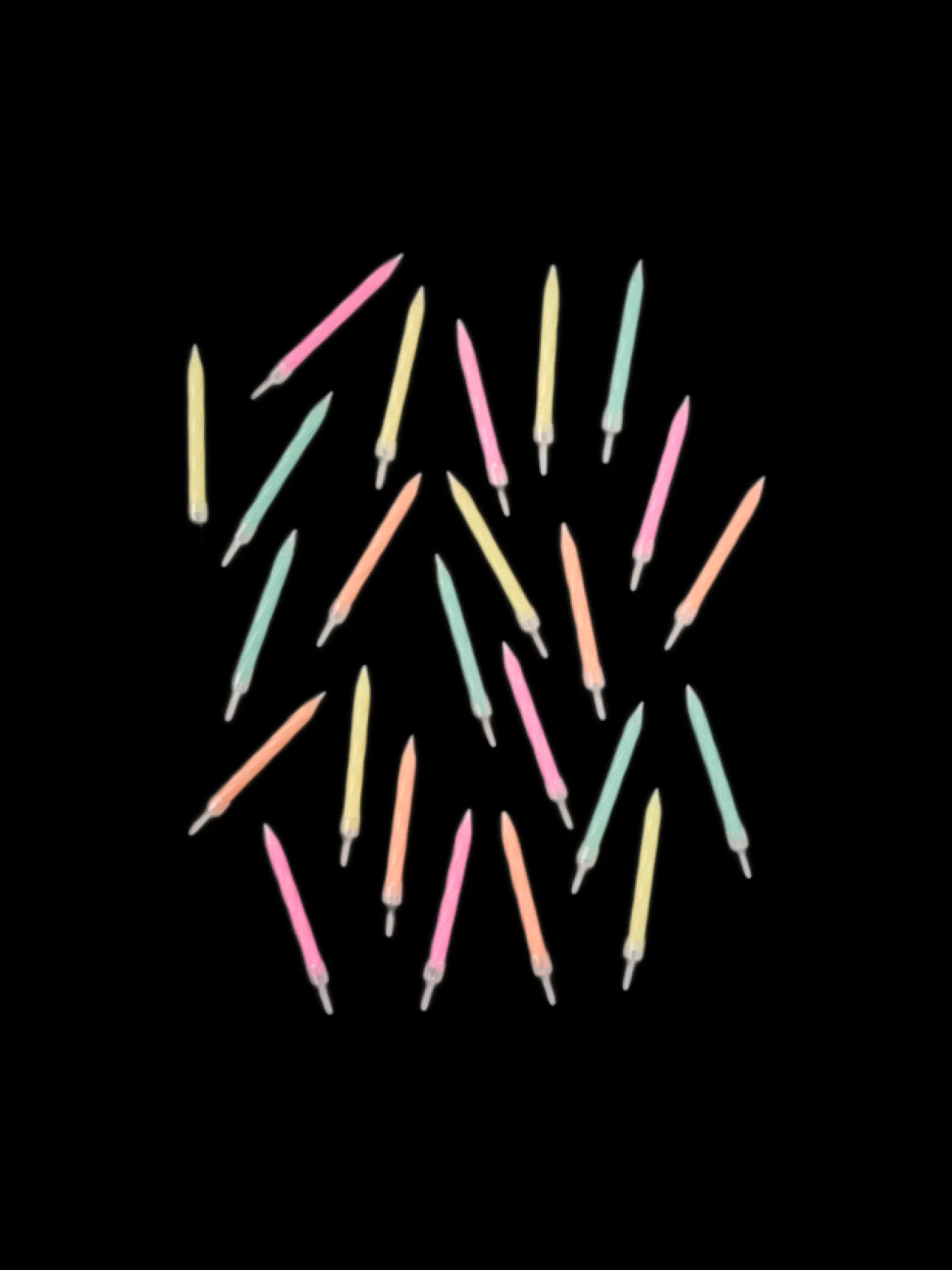 Søstrene Grene Schweiz Partydeko<Gedrehte Kuchenkerzen