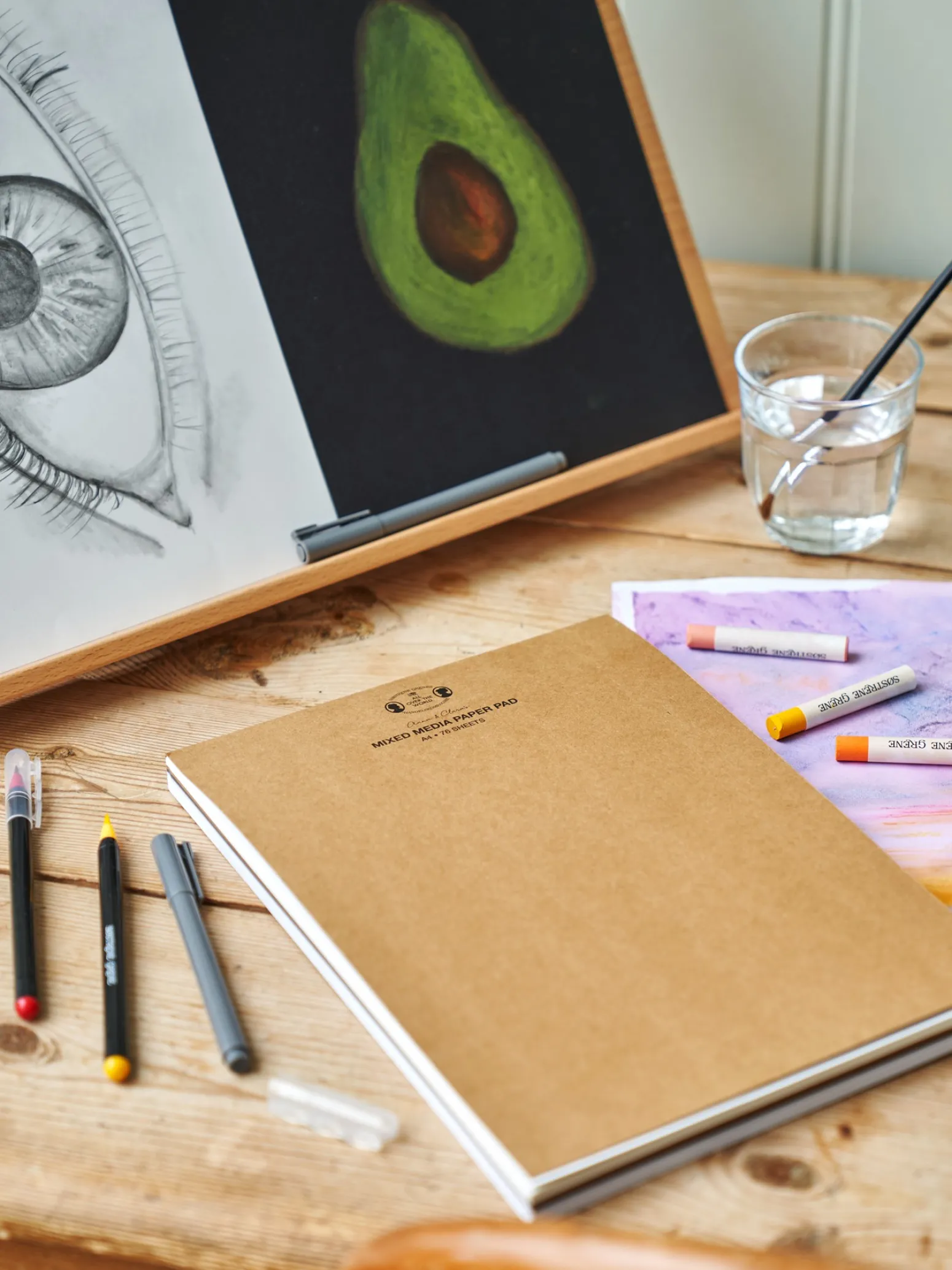 Søstrene Grene Schweiz Malereibedarf<Gemischter Papierblock A4