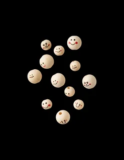 Søstrene Grene Schweiz Dekoration<Holzperlen Mit Gesichtern