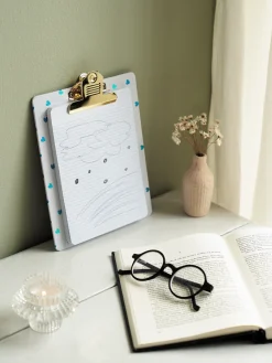 Søstrene Grene Schweiz Schreibtischzubehör<Klemmbrett Mit Notizblock