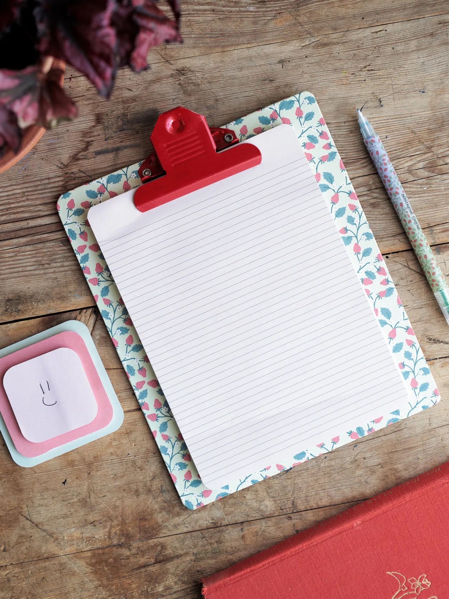 Søstrene Grene Schweiz Schreibtischzubehör<Klemmbrett Mit Notizblock