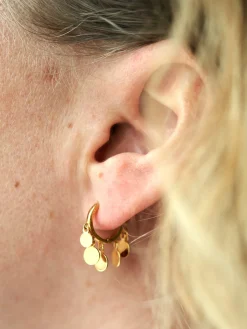 Søstrene Grene Schweiz Ohrringe<Leaf Hoops