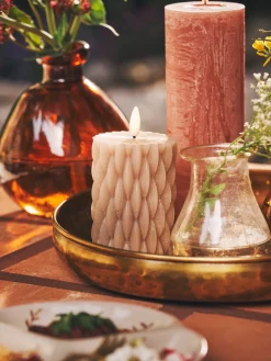 Søstrene Grene Schweiz Kerzen|Blockkerzen<LED Stumpenkerze