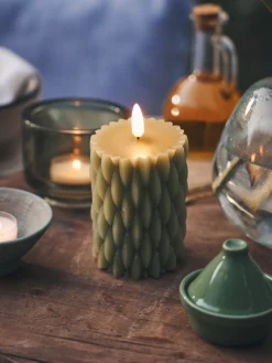 Søstrene Grene Schweiz Kerzen|Blockkerzen<LED Stumpenkerze