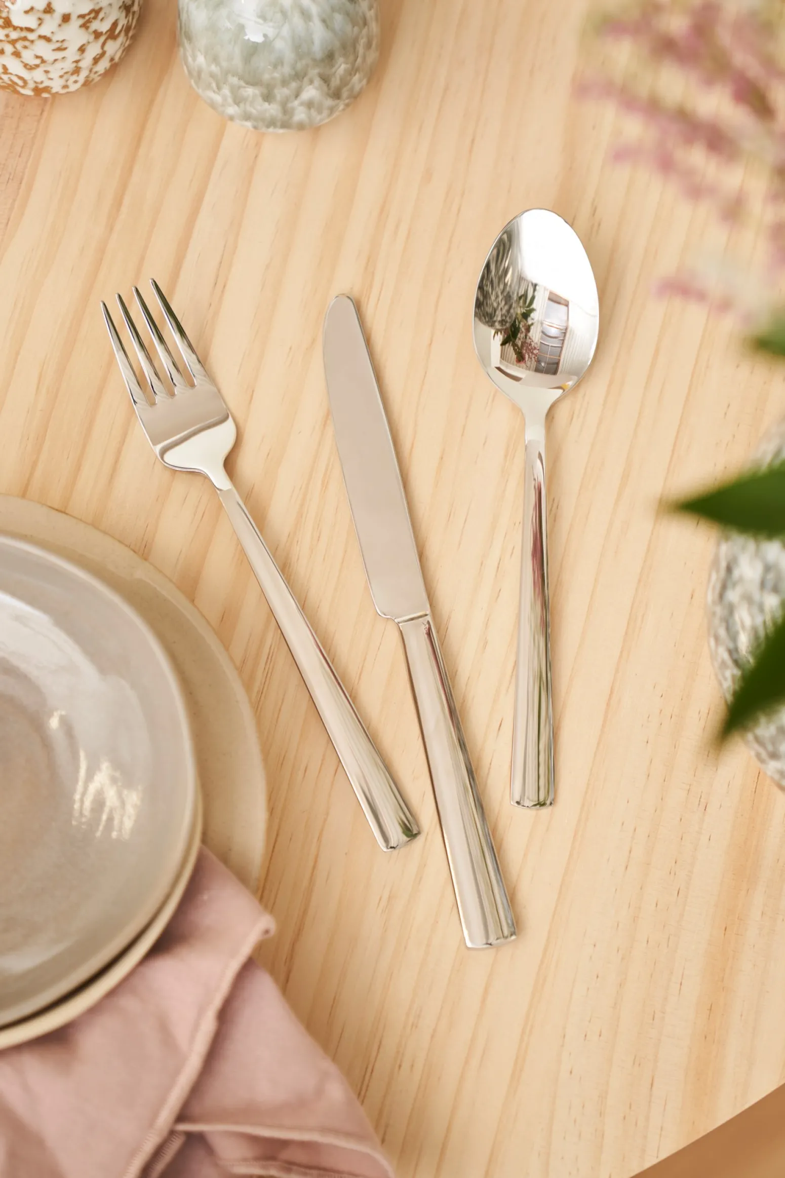 Søstrene Grene Schweiz Geschirr|Tischdecken<Löffel Mit Glänzender Oberfläche