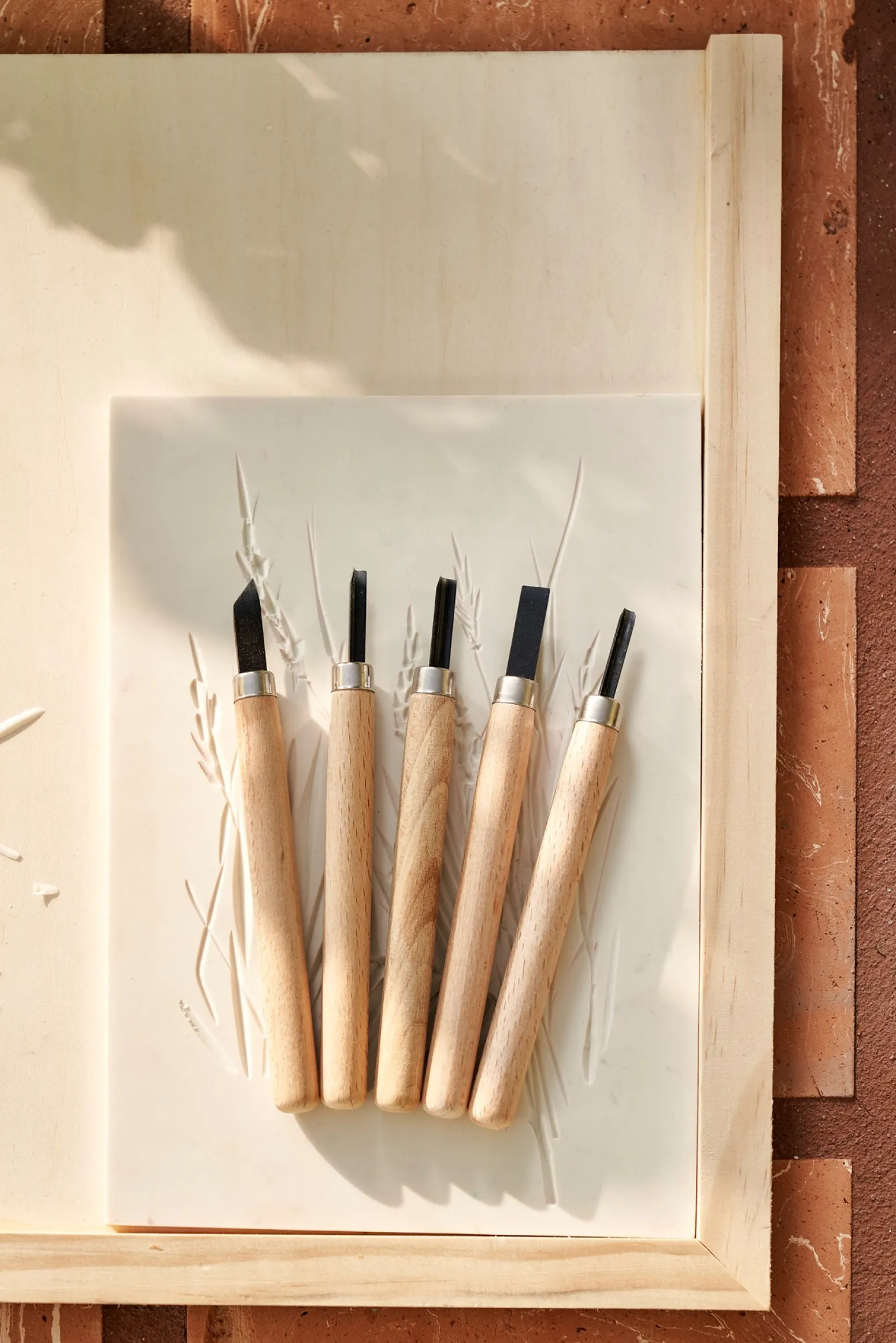 Søstrene Grene Schweiz Malereibedarf<Linolschnitt-Set