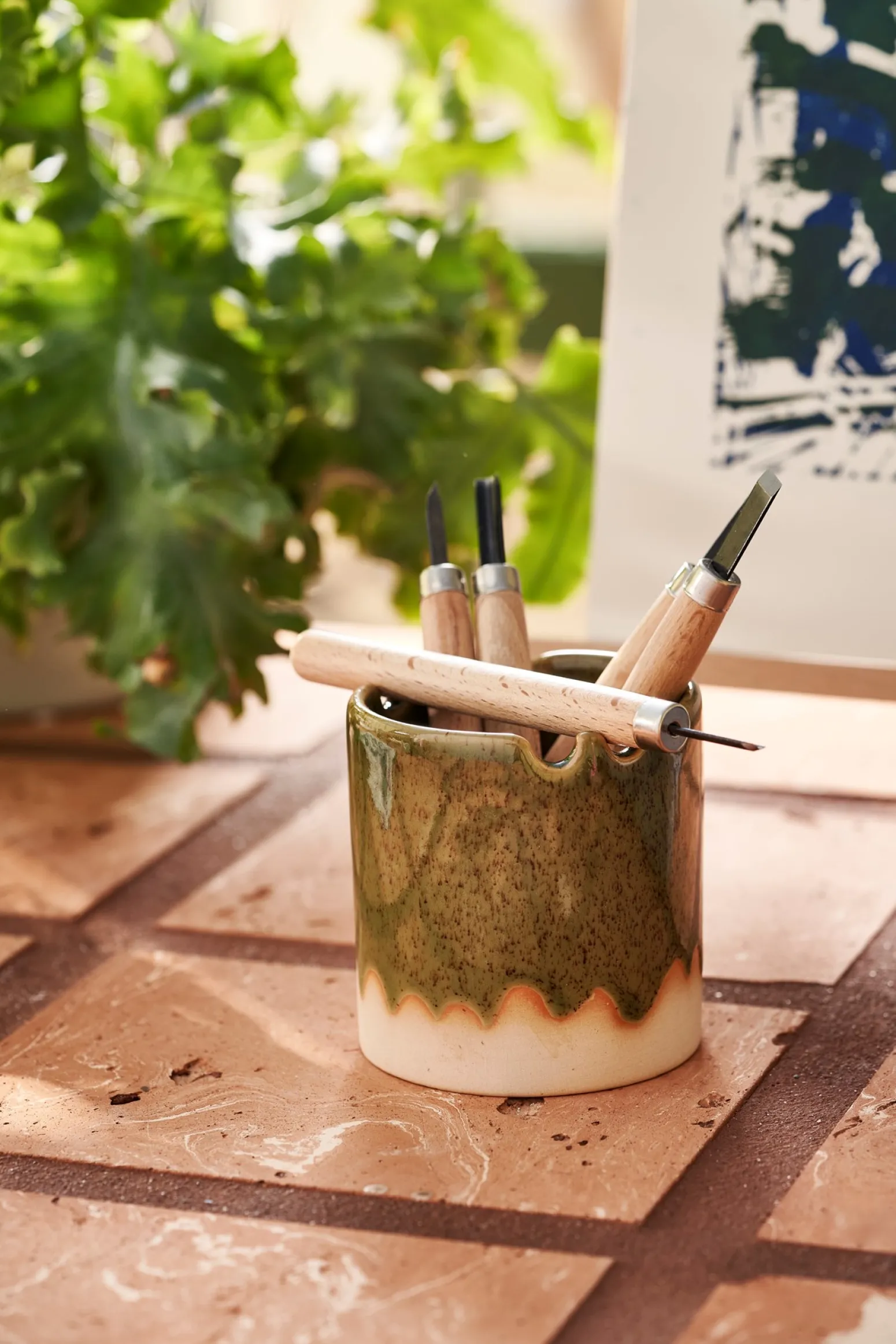 Søstrene Grene Schweiz Malereibedarf<Linolschnitt-Set