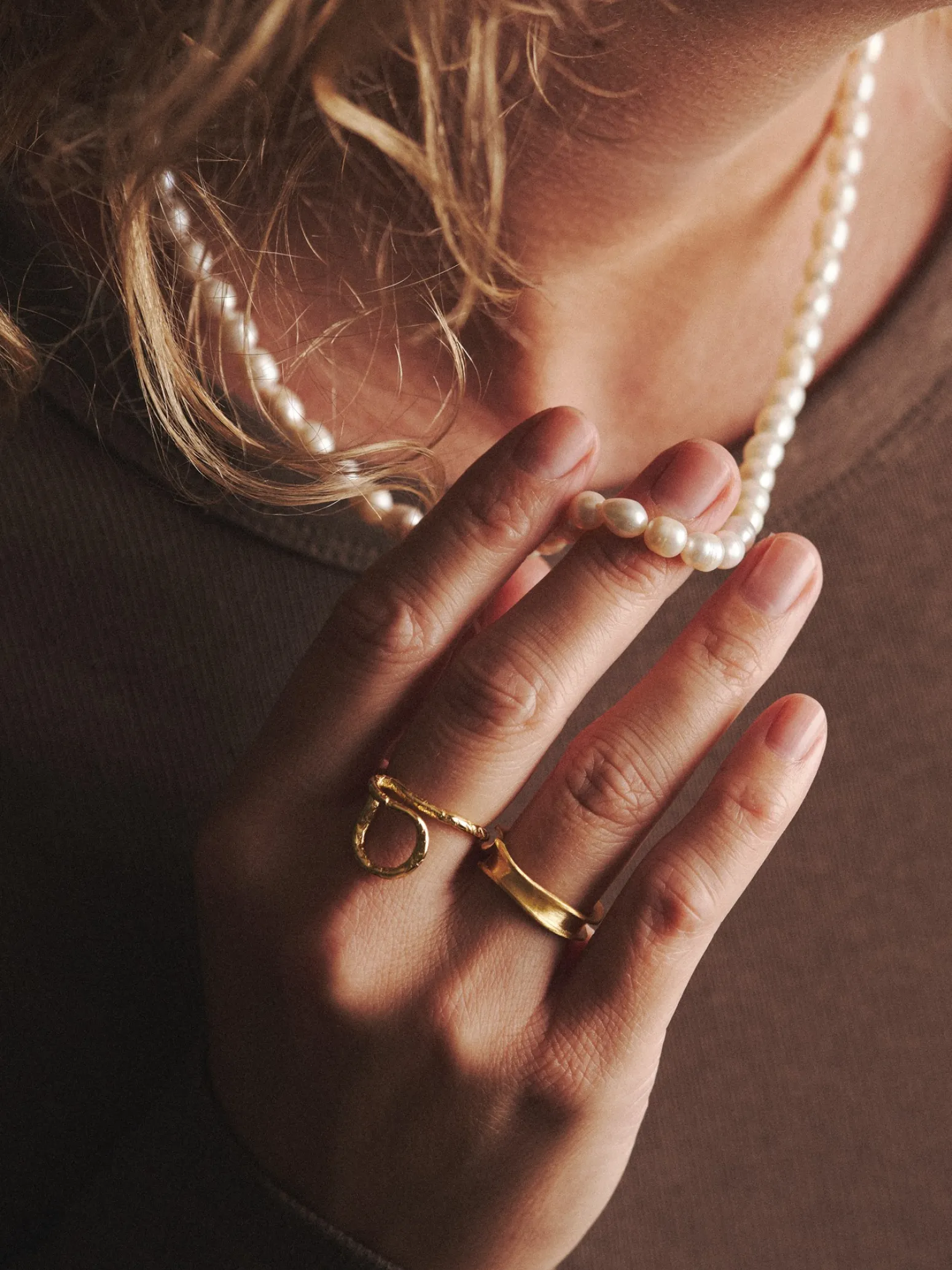 Søstrene Grene Schweiz Halsketten<Mana Long Perlenkette