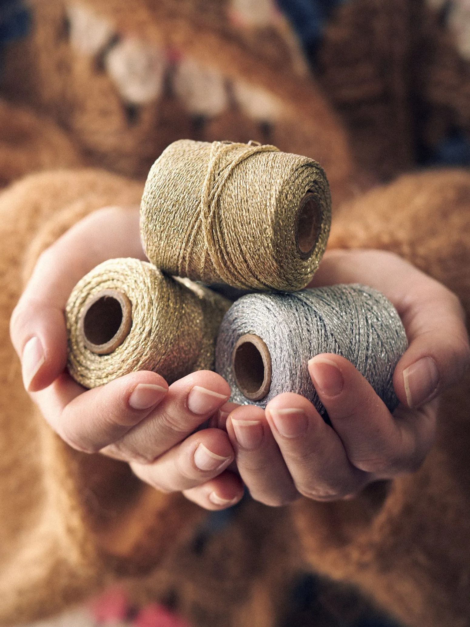 Søstrene Grene Schweiz Baumwollgarn<Metallisches Garn