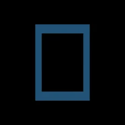 Søstrene Grene Schweiz Rahmen Und Poster<Passepartout Blue - 50 X 70/40 X 50