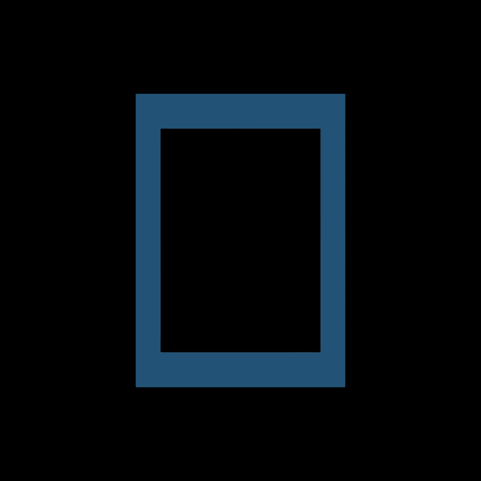 Søstrene Grene Schweiz Rahmen Und Poster<Passepartout Blue - 50 X 70/40 X 50