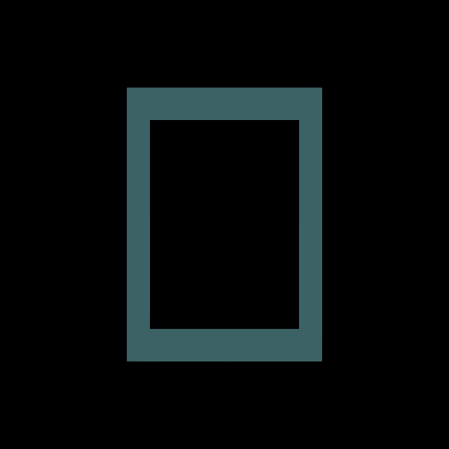 Søstrene Grene Schweiz Rahmen Und Poster<Passepartout Indian Teal - 50 X 70/40 X 50