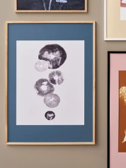 Søstrene Grene Schweiz Rahmen Und Poster<Poster Mushroom - 4 Grey 40 X 50