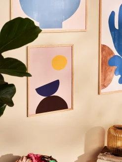 Søstrene Grene Schweiz Rahmen Und Poster<Poster Organic Shapes 07 A3