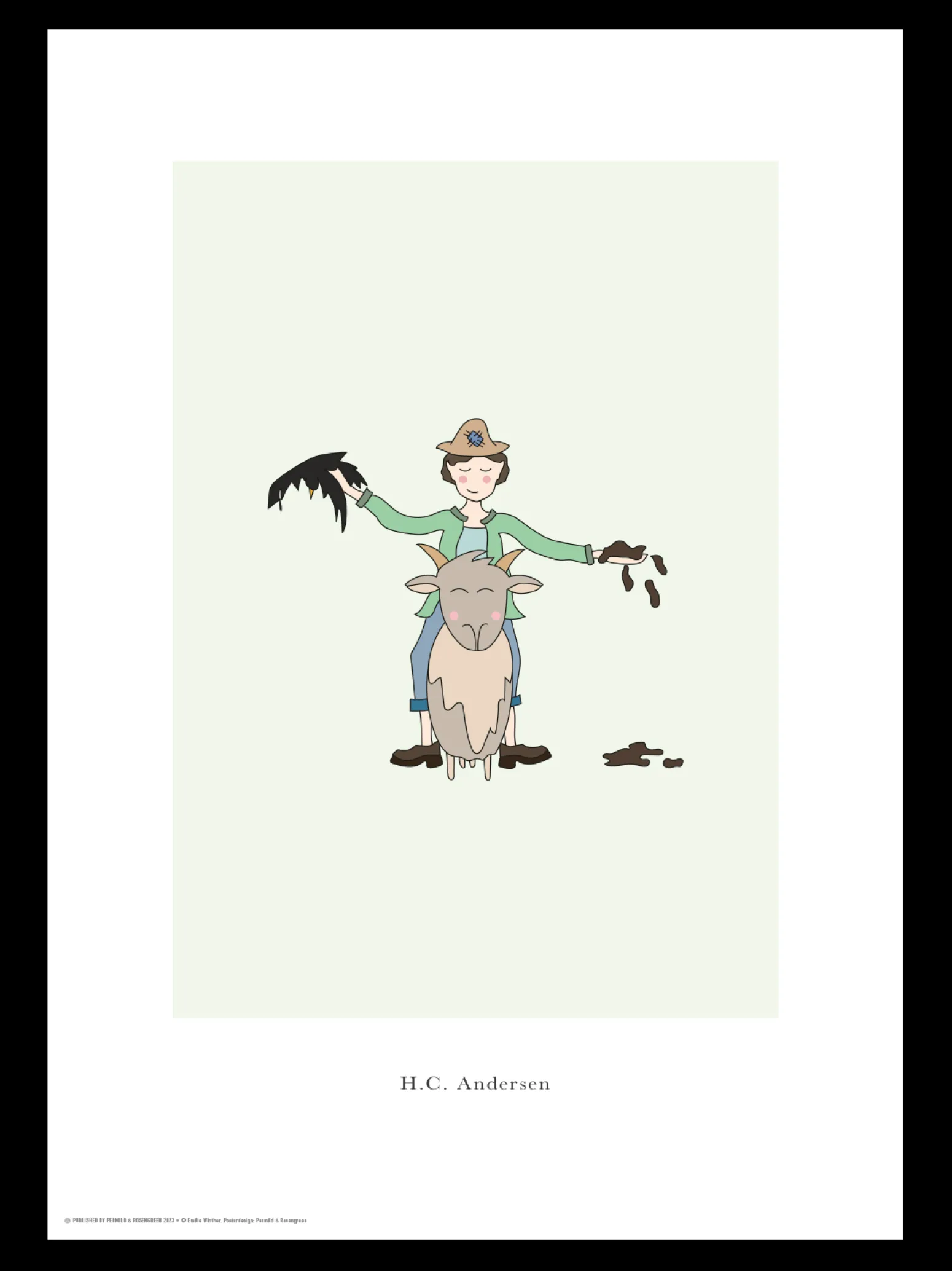 Kinder Søstrene Grene Schweiz Kinderinterieur<Poster Tölpel-Hans A3