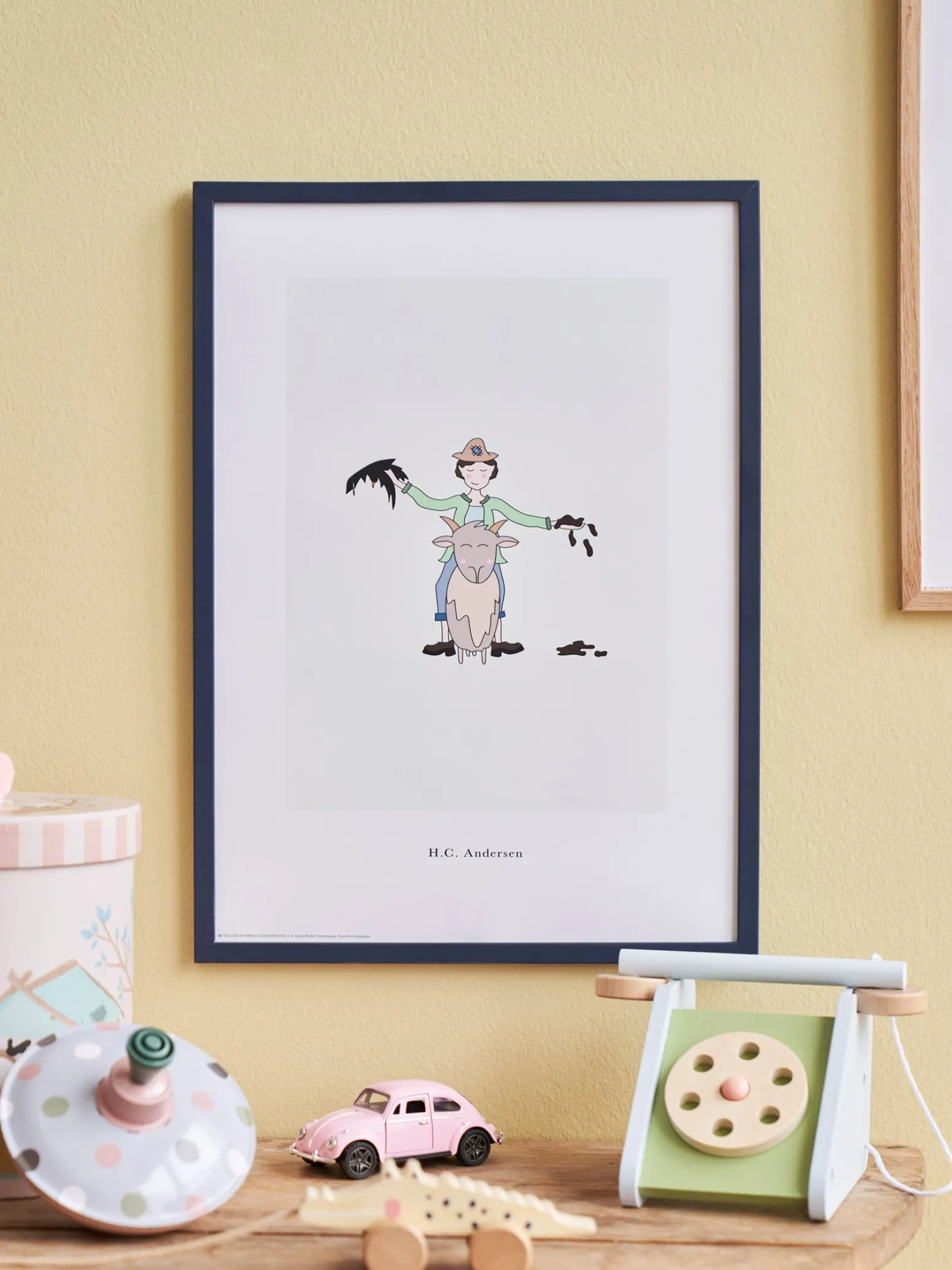 Kinder Søstrene Grene Schweiz Kinderinterieur<Poster Tölpel-Hans A3