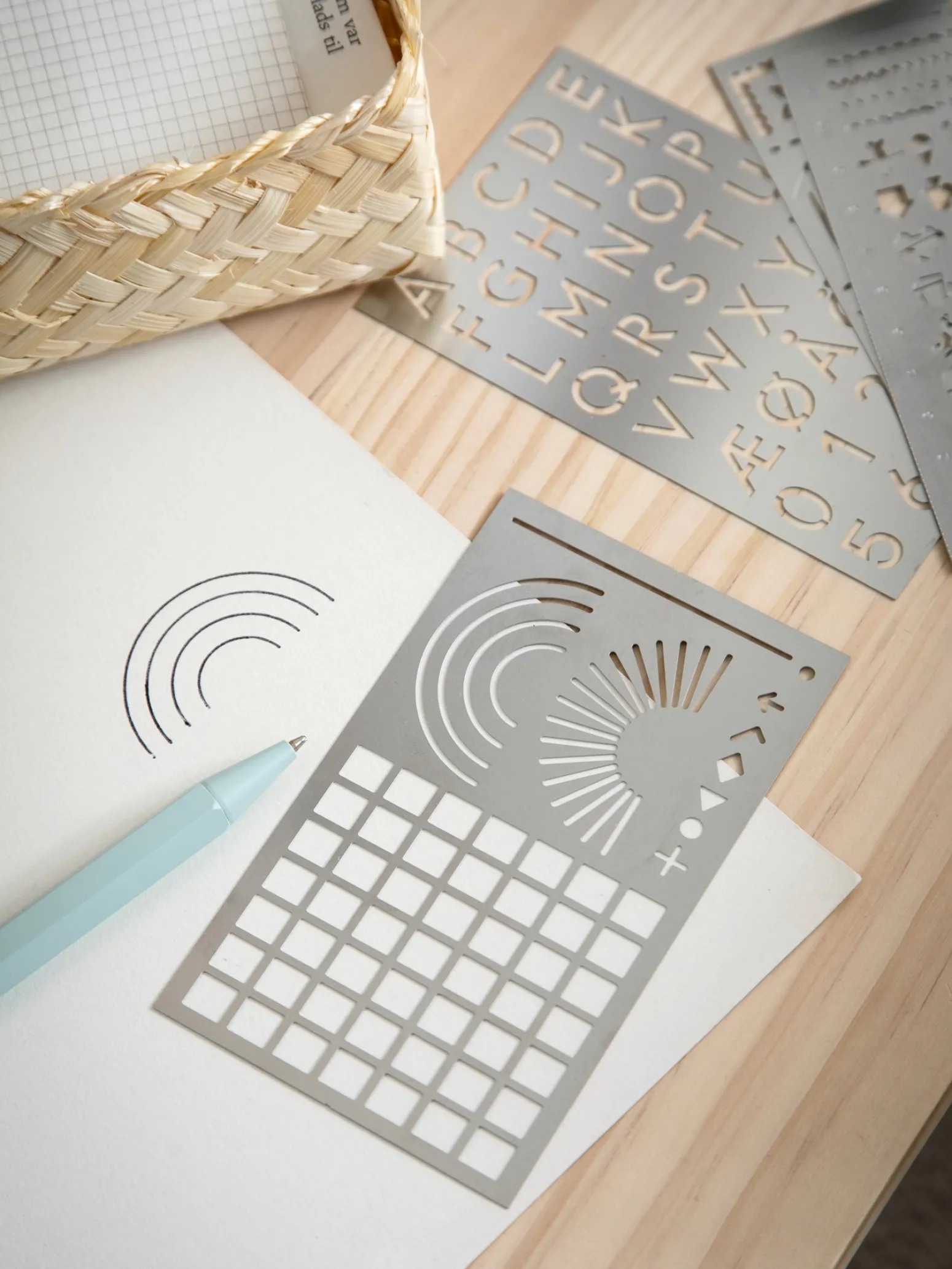 Søstrene Grene Schweiz Schreibwerkzeuge<Schablone