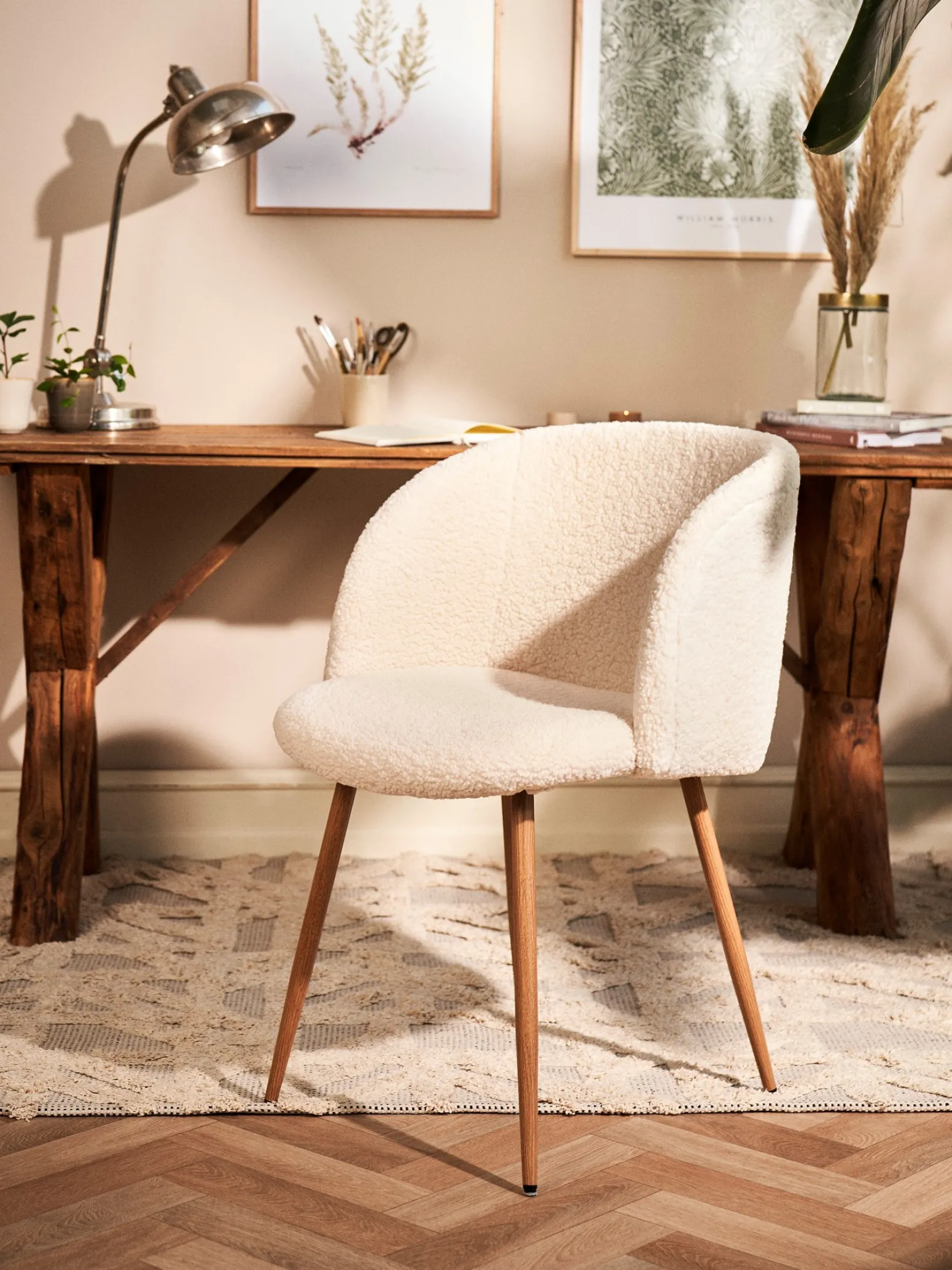 Søstrene Grene Schweiz Stühle<Stuhl Mit Teddystoff-Bezug