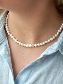 Søstrene Grene Schweiz Halsketten<Timeless Pearl Halskette