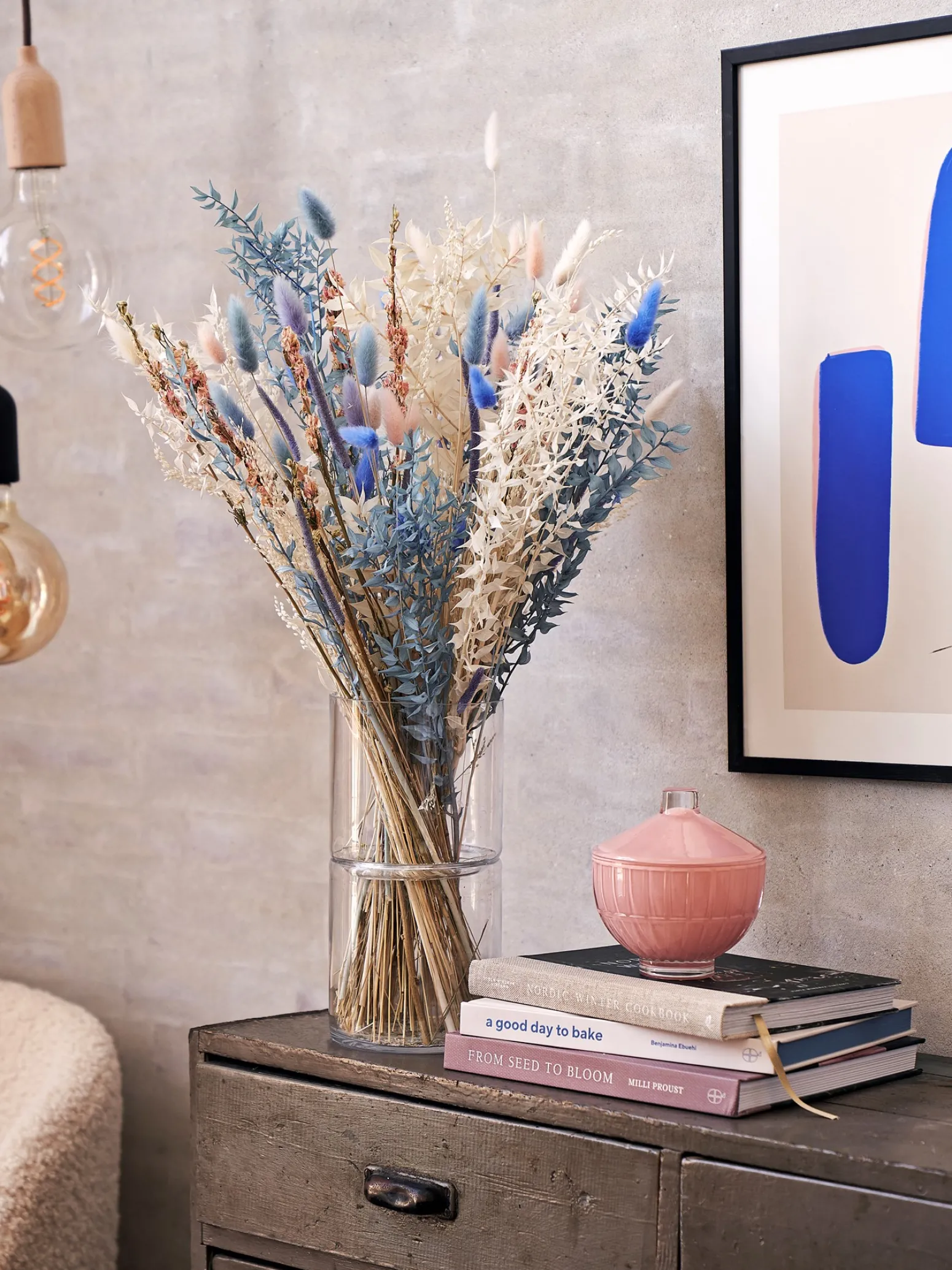 Søstrene Grene Schweiz Dekoration<Trockenblumen Silver Medium