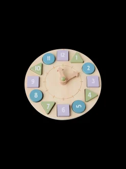 Kinder Søstrene Grene Schweiz Holzspielzeug<Uhrenpuzzle