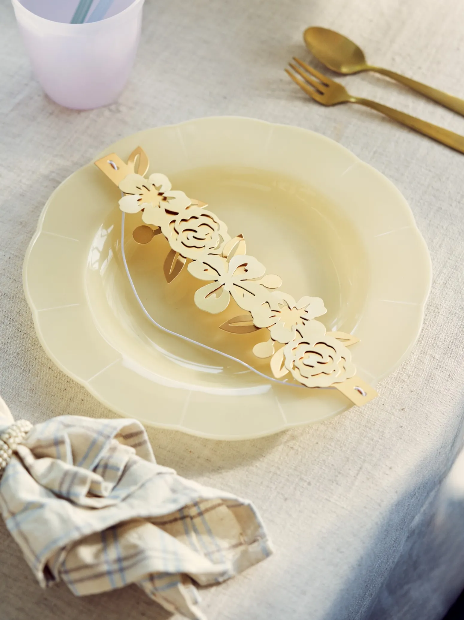 Søstrene Grene Schweiz Tischdecken|Garten Und Balkon<Wiederverwendbare Teller 4er-Pack