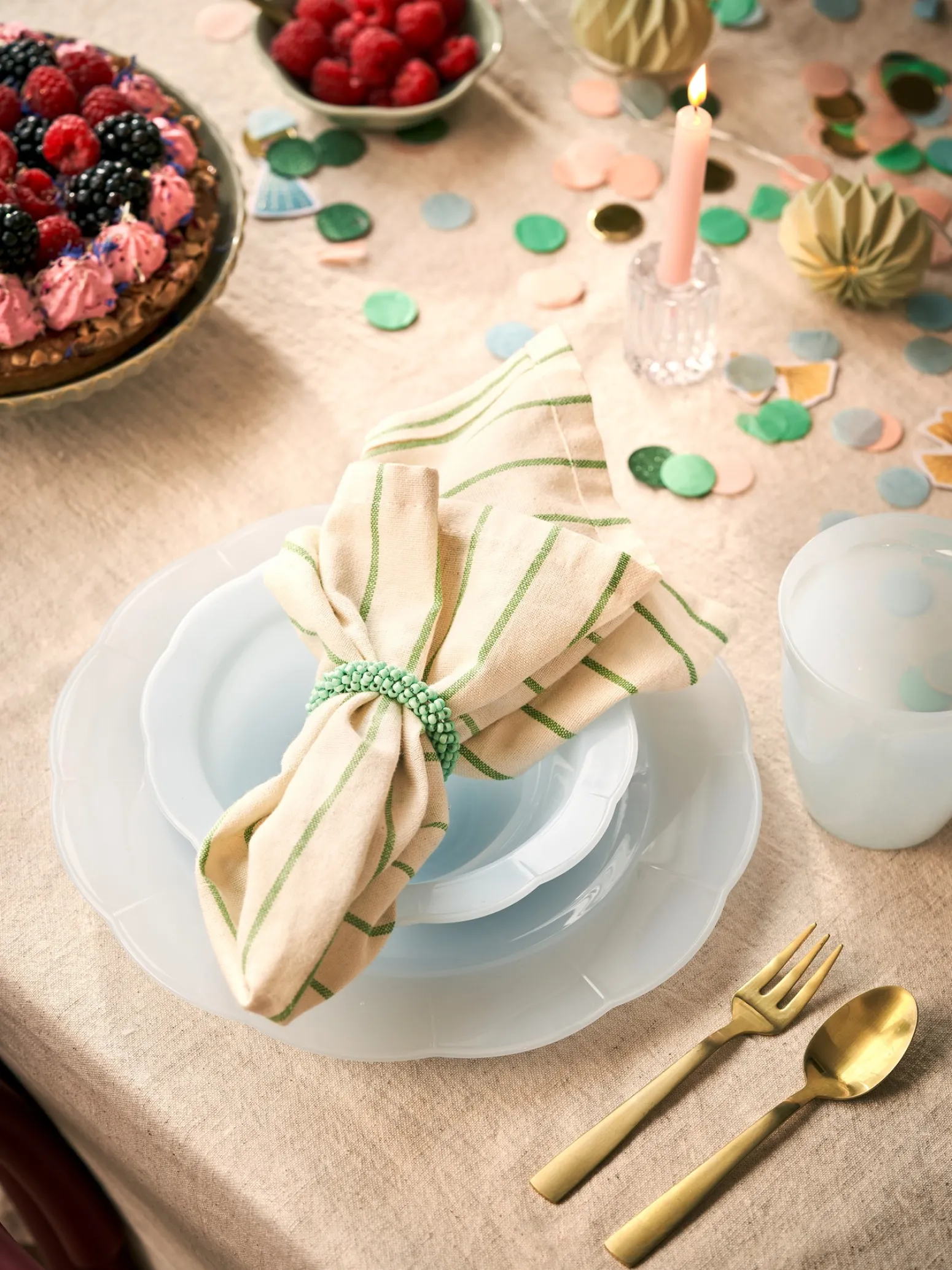 Søstrene Grene Schweiz Tischdecken|Garten Und Balkon<Wiederverwendbare Teller 4er-Pack