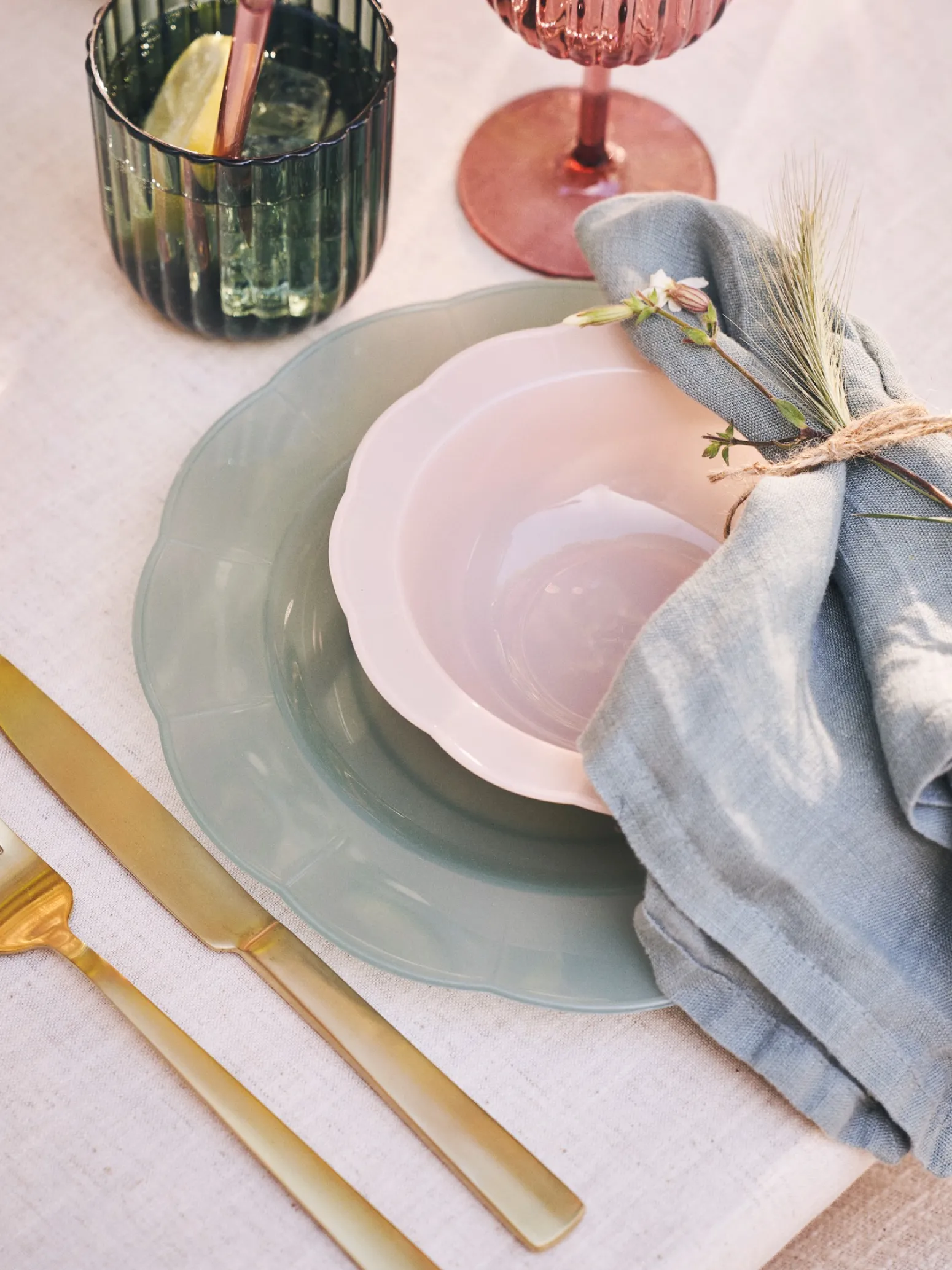 Søstrene Grene Schweiz Tischdecken|Garten Und Balkon<Wiederverwendbare Teller 4er-Pack